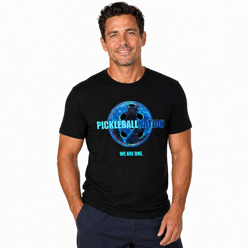 We Are One Pickleball Nation Graphic T-Shirt
