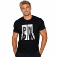 Pickleball Nation Net Silhouette Graphic T-Shirt