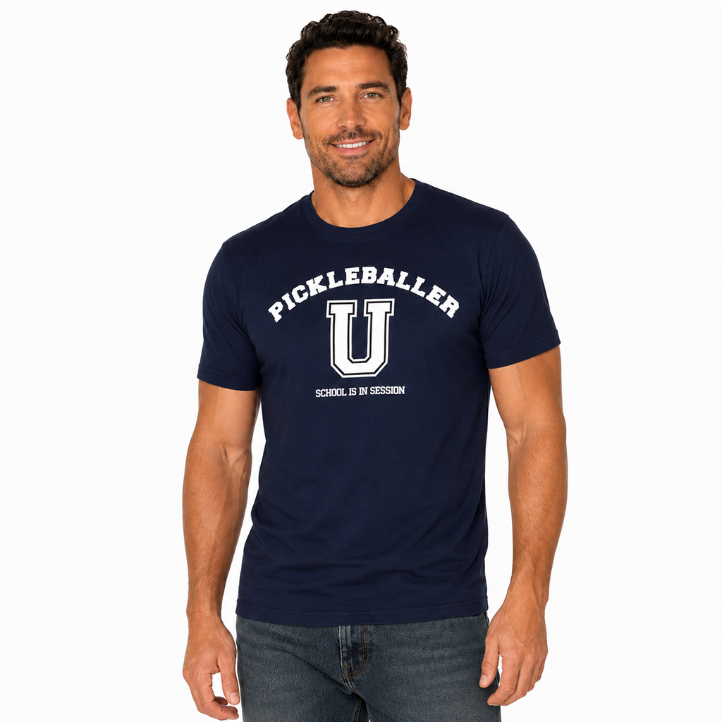 Pickleballer University Graphic T-Shirt