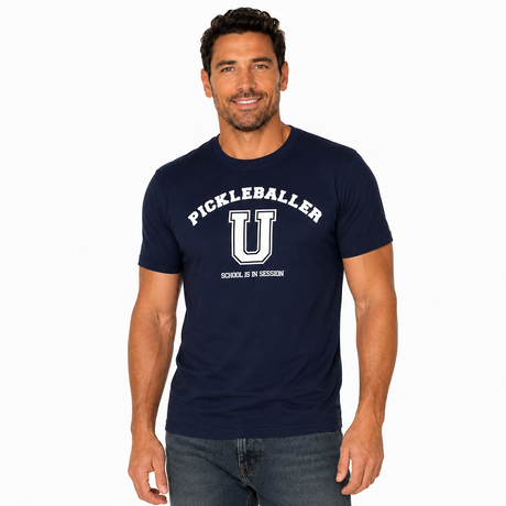 Pickleballer University Graphic T-Shirt