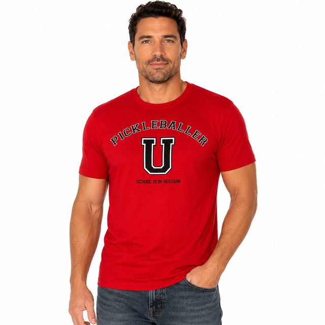 Pickleballer University Graphic T-Shirt