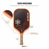 Proton Project Coyote Elongated 15 mm Pickleball Paddle