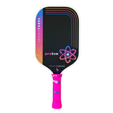 Proton Series Three Project Flamingo Elongated 13mm Pickleball Paddle Cream Front