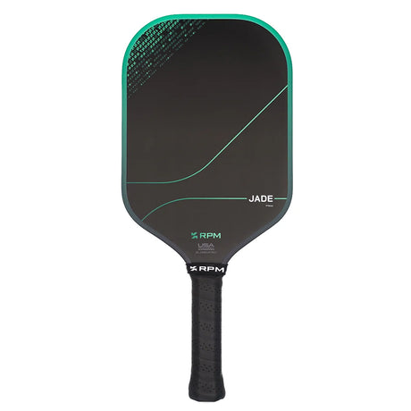 RPM Jade 14mm Elongated Pickleball Paddle Front