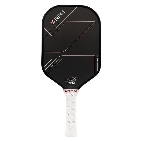 RPM Friction Pro V2 Elongated 16mm Pickleball Paddle Pink Front