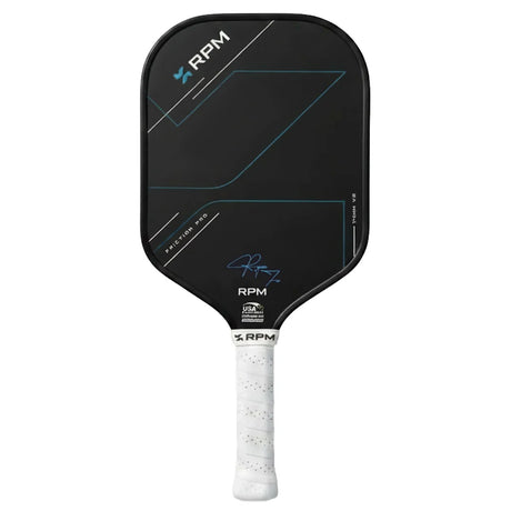 RPM Friction Pro V2 14mm Hybrid Flat Top Pickleball Paddle Front
