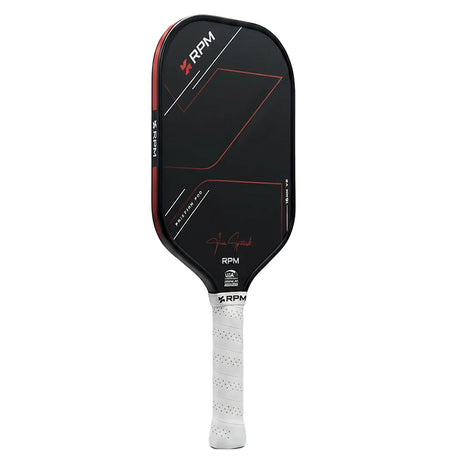 RPM Friction Pro V2 16mm Hybrid Flat Top Pickleball Paddle Angle