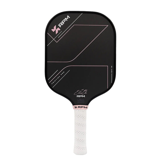 RPM Friction Pro V2 Widebody Pickleball Paddle 16mm Front