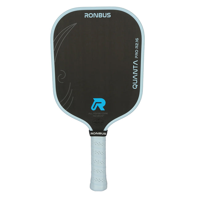 Ronbus Quanta Pro R2.16 Widebody Pickleball Paddle Blue Front