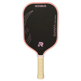 Ronbus Quanta Pro R3.16 Elongated Pickleball Paddle Pink Front