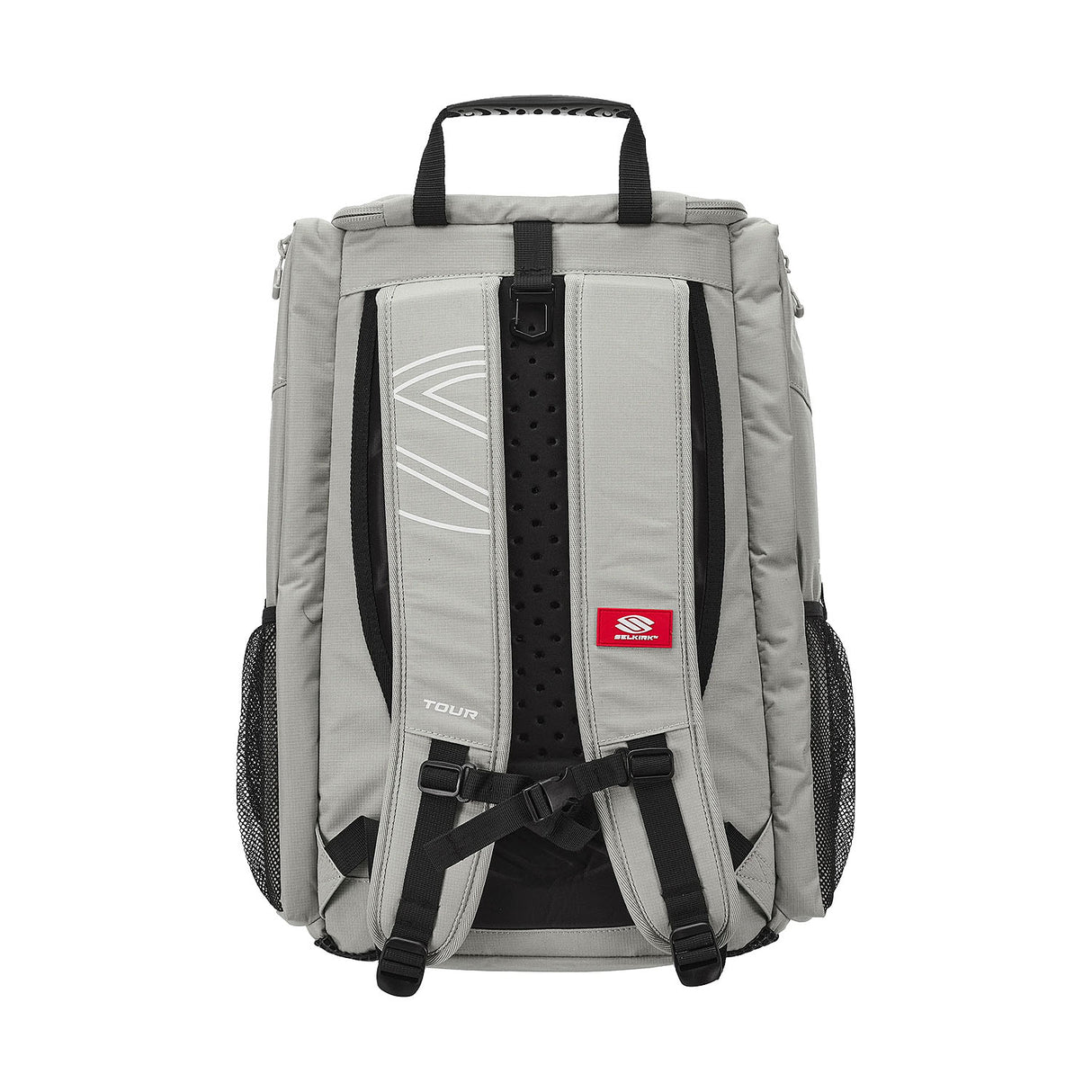 Selkirk Core Series Tour Pickleball Backpack Grey Adjustable Straps
