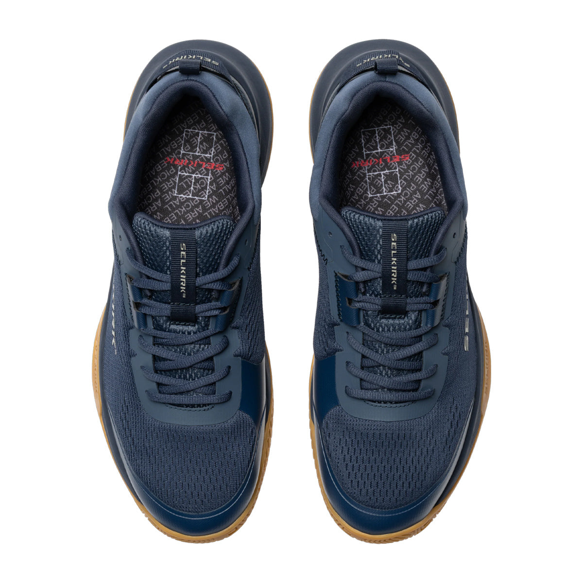 Selkirk CourtStrike 2.0 Men's Pickleball Shoe Navy Stone Gum Laces