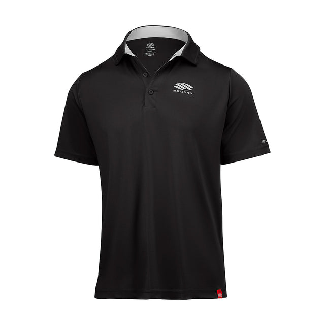 Selkirk Men's Essentials Sport-Wik Short Sleeve Polo Blackout