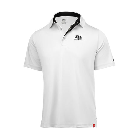 Selkirk Men's Essentials Sport-Wik Short Sleeve Polo Chalk