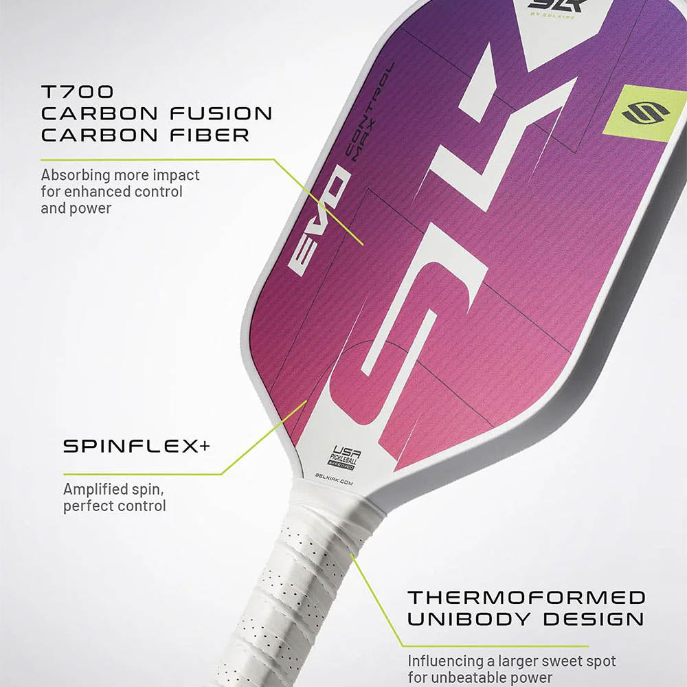 Selkirk SLK Evo Control XL Pickleball Paddle - Tech Specs