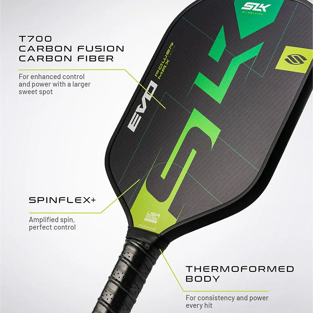 Selkirk SLK Evo Power Max Pickleball Paddle Specs 2