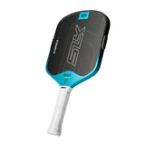Selkirk SLK Geo 14mm Widebody Pickleball Paddle Cyan Angle