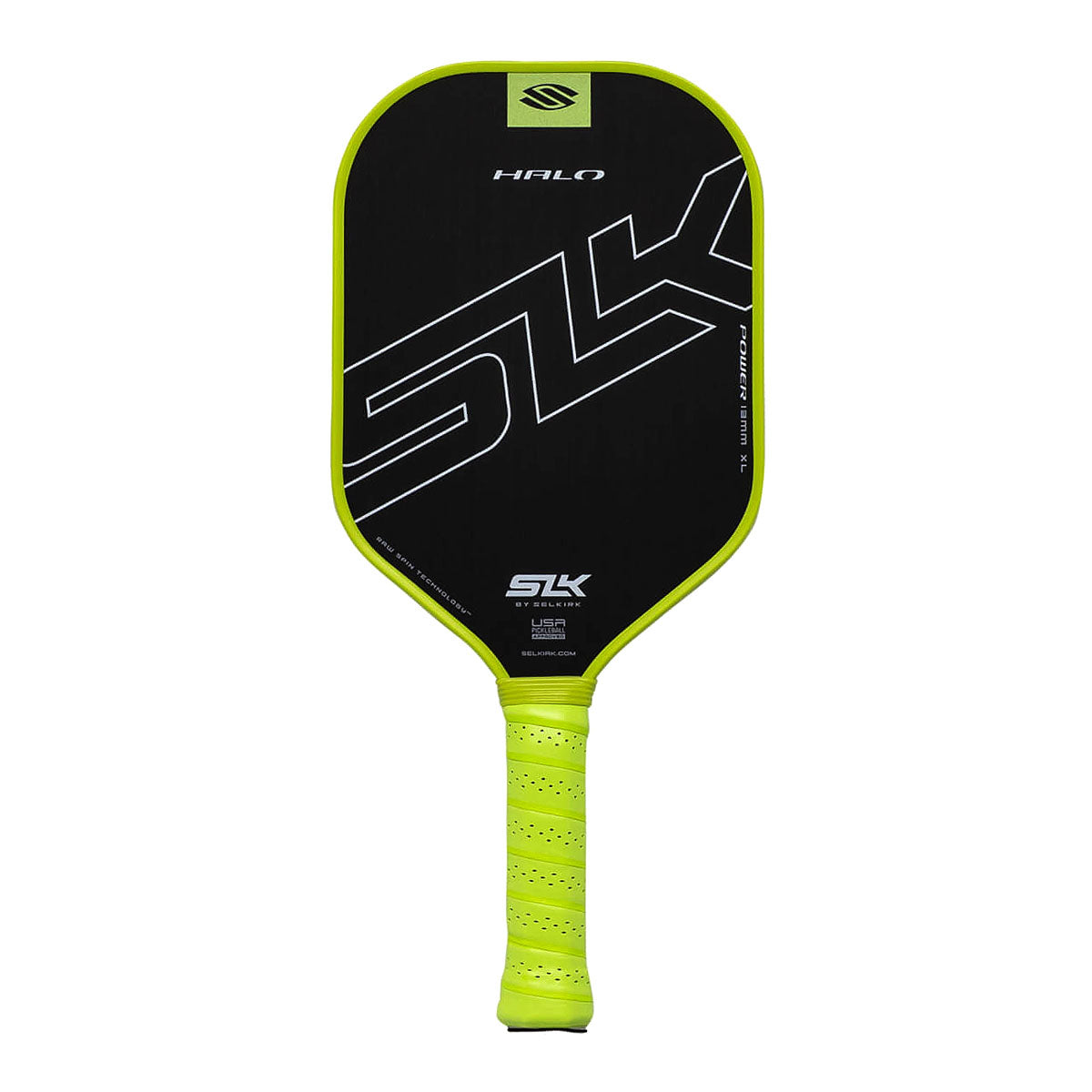 Selkirk SLK Halo Power XL Pickleball Paddle - Volt Green