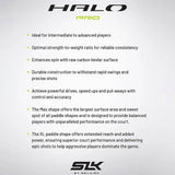 Selkirk SLK Halo Pro Max Pickleball Paddle - Key features