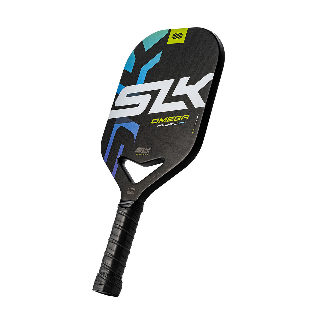 Selkirk SLK Omega Hybrid Air XL Pickleball Paddle - Angle View