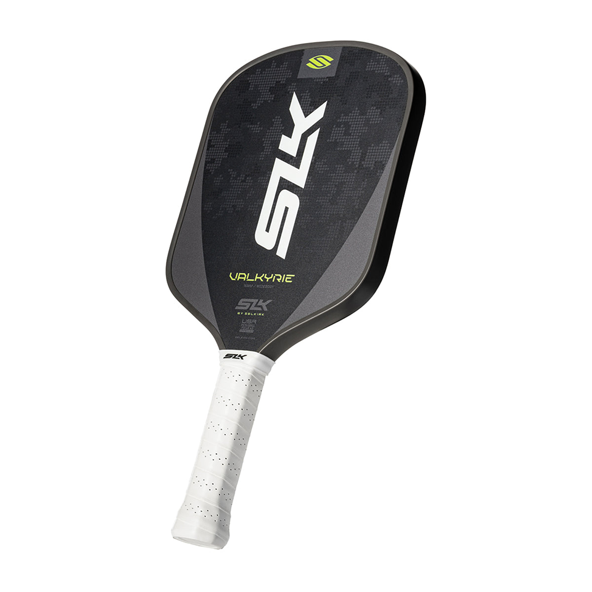 Selkirk SLK Valkyrie 16mm Widebody Pickleball Paddle Stealth Angle