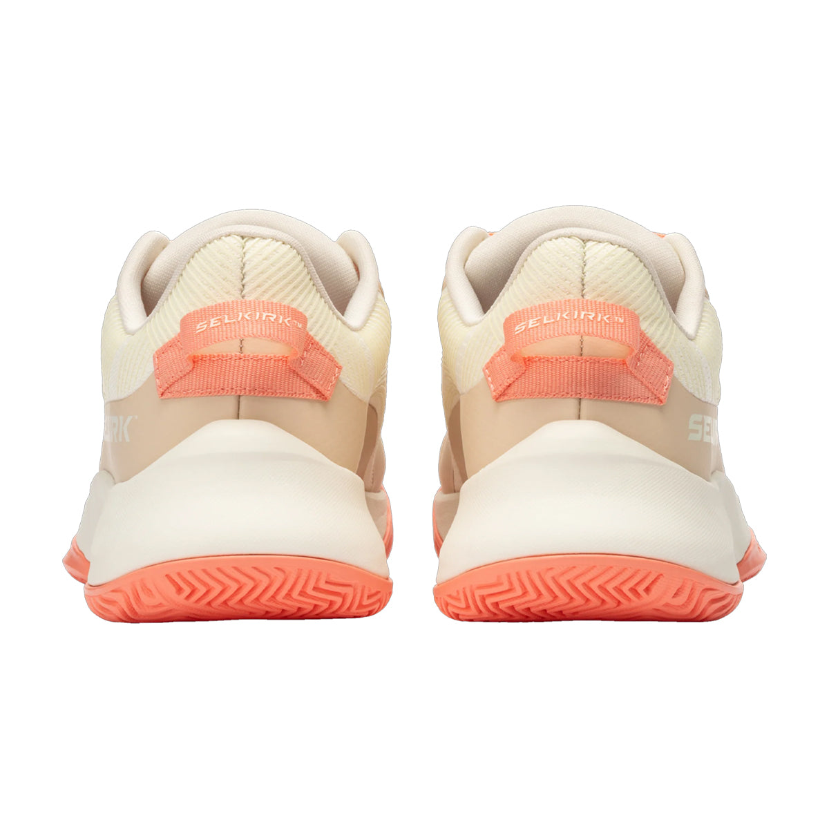 Selkirk CourtStrike Pro 2.0 Women's Pickleball Shoe Peach Mix Heel