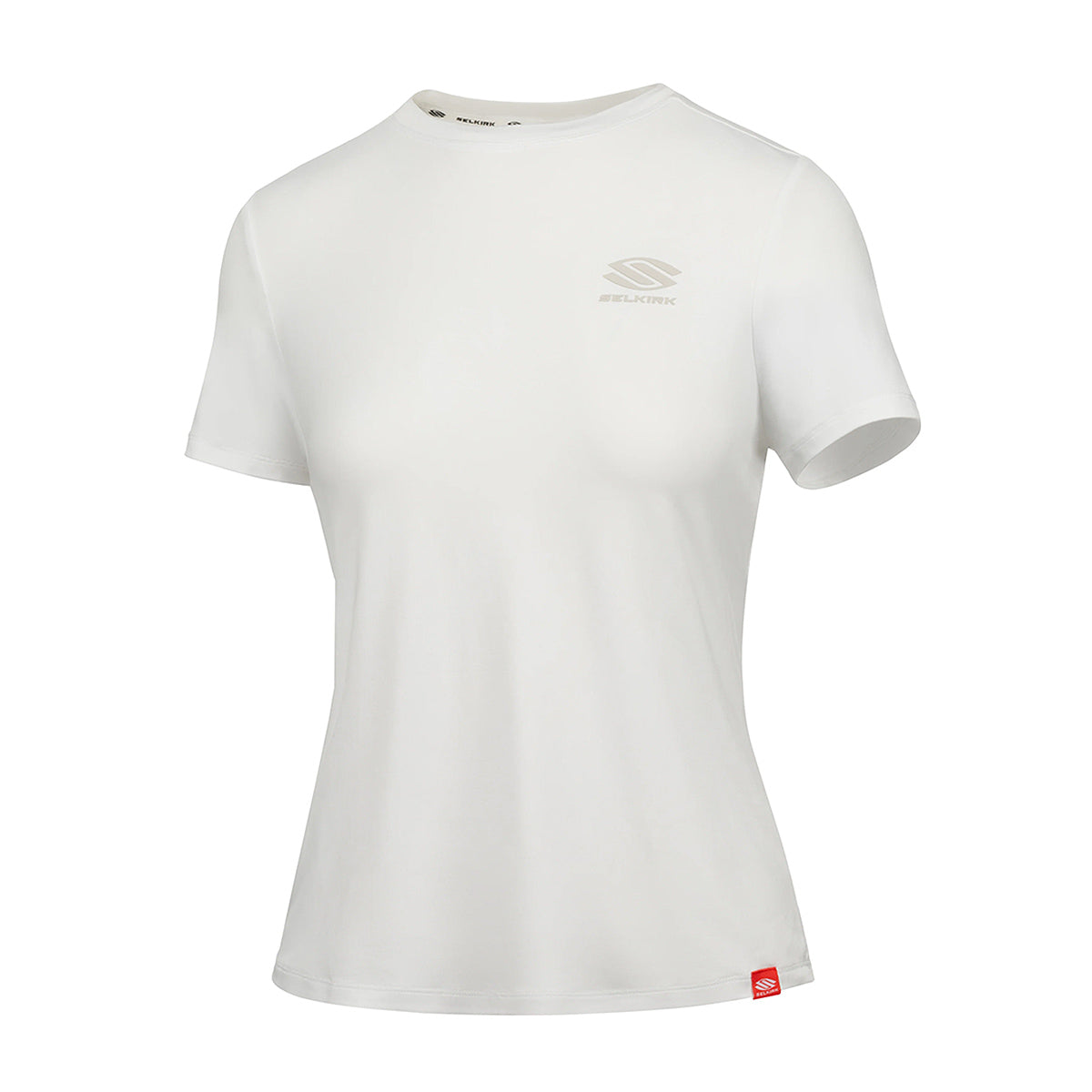 Selkirk Women’s Essentials DualSoft Short Sleeve Tee Chalk