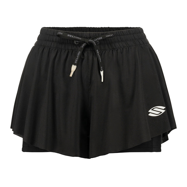 Selkirk Women’s Essentials Active Pickleball Shorts Blackout