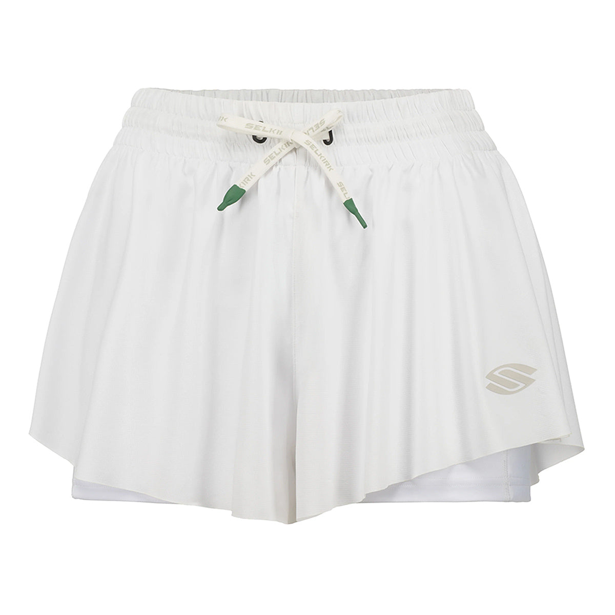 Selkirk Women’s Essentials Active Pickleball Shorts Chalk