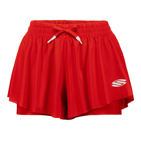 Selkirk Women’s Essentials Active Pickleball Shorts Selkirk Red