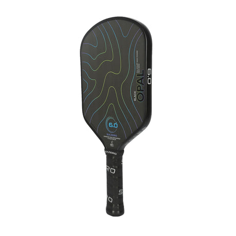 Six Zero Black Opal Pickleball Paddle Angle