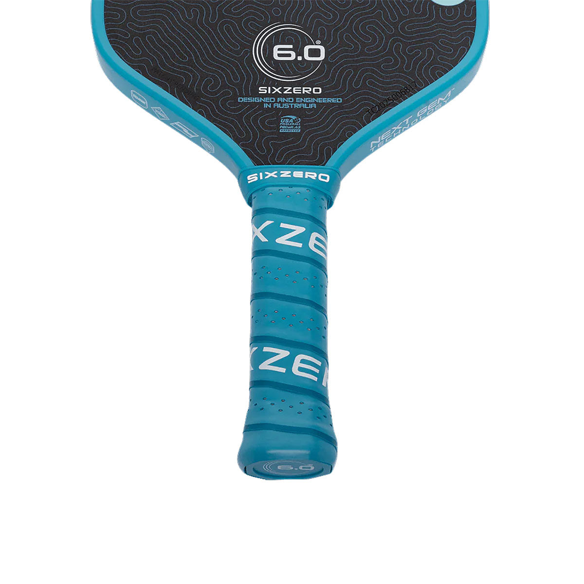 Six Zero Coral Hybrid Pickleball Paddle Grip