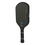 Six Zero Black Opal Elongated Pickleball Paddle Angle