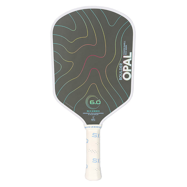 Six Zero Boulder Opal Hybrid Pickleball Paddle Front