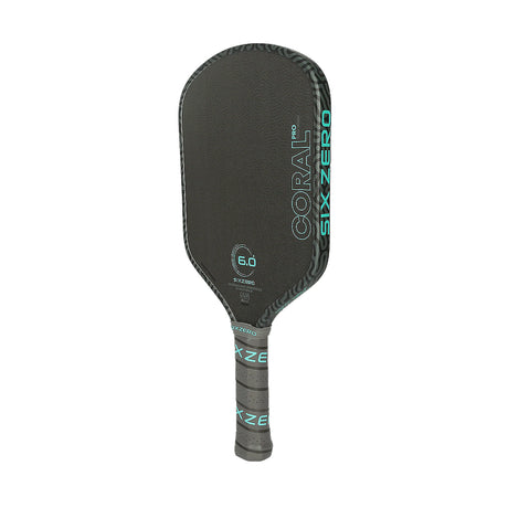 Six Zero Coral Pro 16mm Hybrid Pickleball Paddle Angle