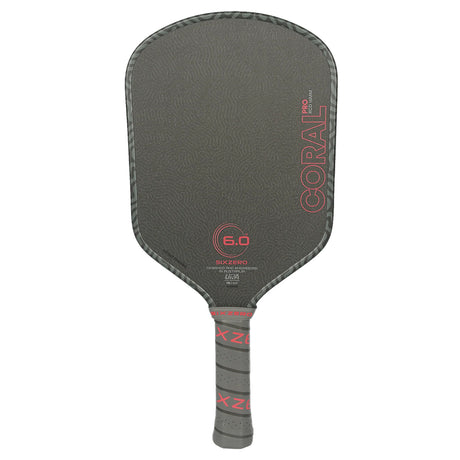 Six Zero Coral Pro 16mm Hybrid Pickleball Paddle Infrared