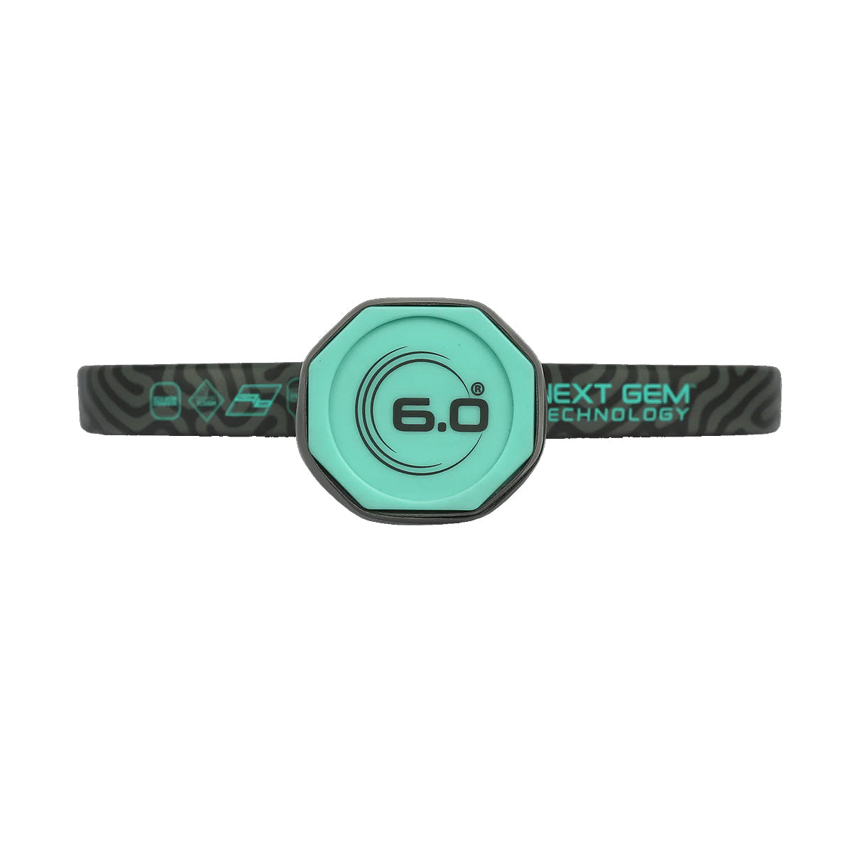 Six Zero Coral Pro 16mm Widebody Pickleball Paddle Bottom