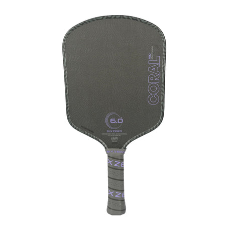 Six Zero Coral Pro 16mm Widebody Pickleball Paddle Ultraviolet