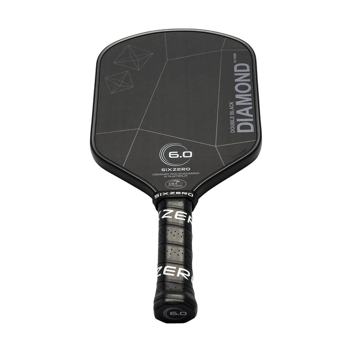 Six Zero Double Black Diamond Control Pickleball Paddle