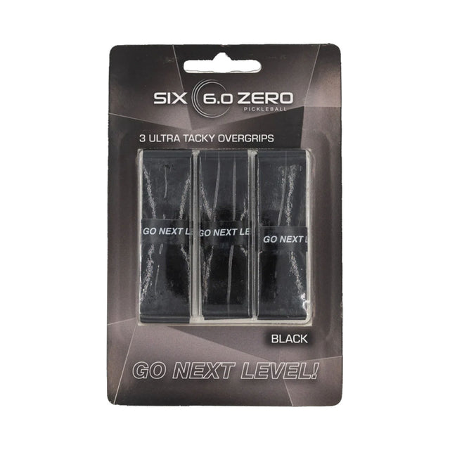 Six Zero Go Next Level Premium Ultra Tacky Overgrip Black