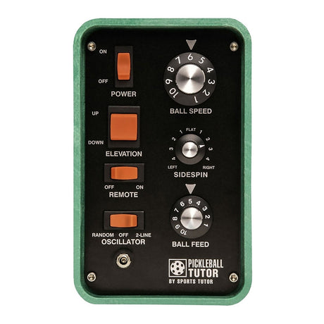 Sports Tutor Pickleball Tutor Spin Controls