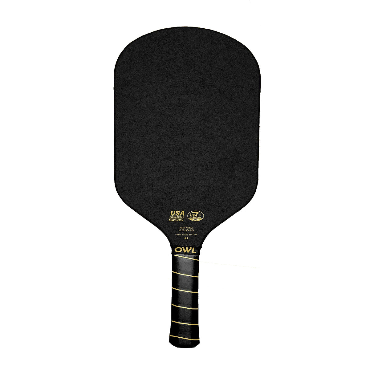 Owl CXE Drew Brees Limited Edition Pickleball Paddle Back