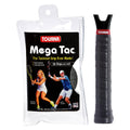 Tourna Pickleball Mega Tac Overgrips (10-Pack) Black