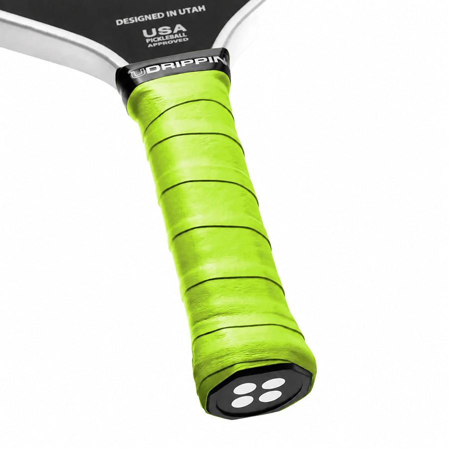 UDRIPPIN Pro DRIP Pickleball Paddle Overgrips Neon Green