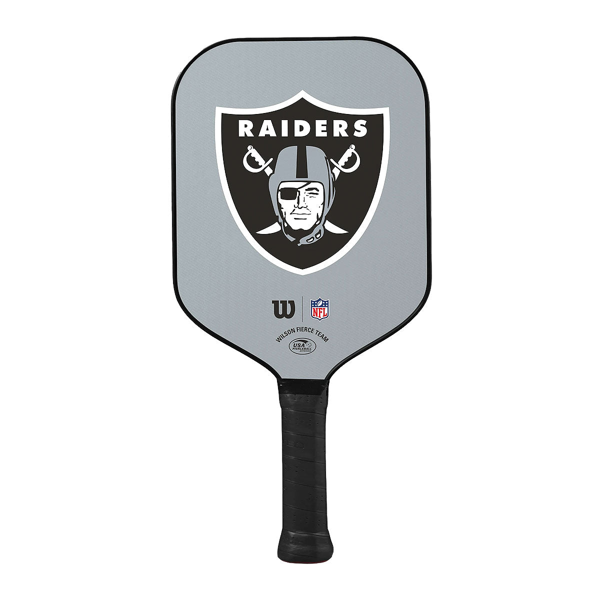 Wilson Fierce NFL Team Pickleball Paddle Raiders