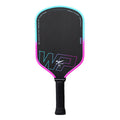 Warping Point Neon Elongated 16mm Pickleball Paddle Sea Clouds