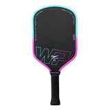 Warping Point Neon Elongated 16mm Pickleball Paddle Sea Clouds
