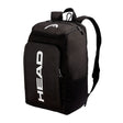HEAD Pro Pickleball Backpack 26L Black White Main