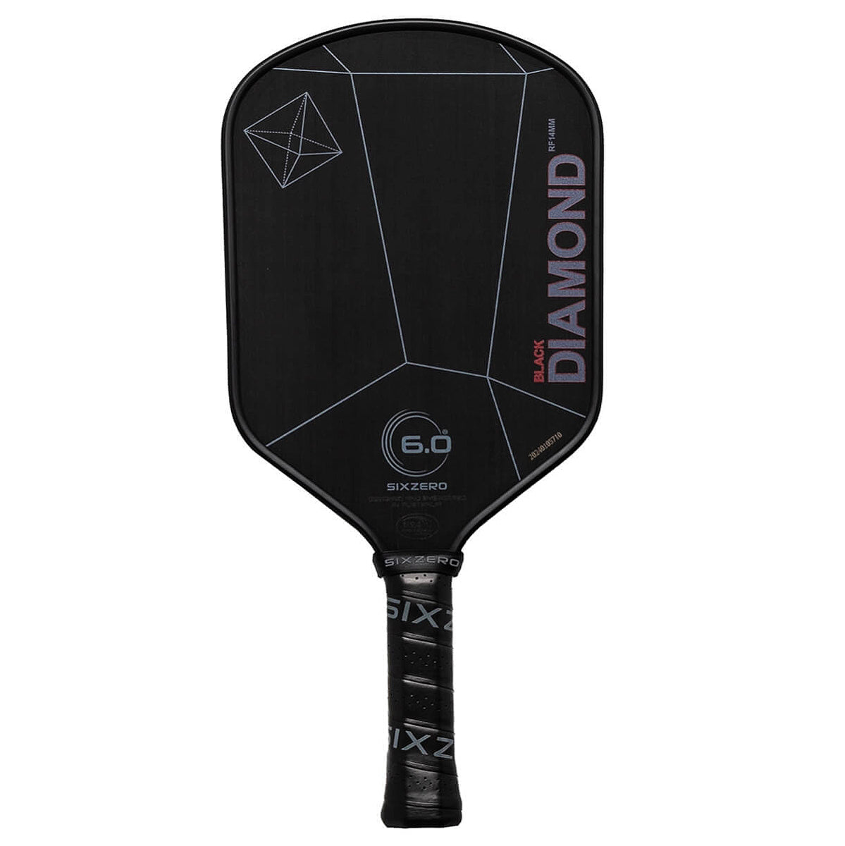 Six Zero Black Diamond Power Pickleball Paddle - Pickleball Nation