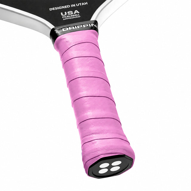UDRIPPIN Comfort Tour Pickleball Paddle Overgrips Bubble Gum Pink